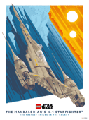The Mandalorian's N-1 Starfighter Poster by Joe Hogan
