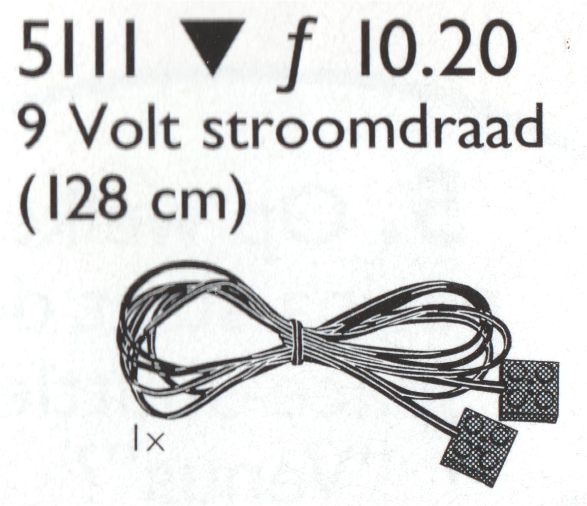 9V Motor Wire, 128cm