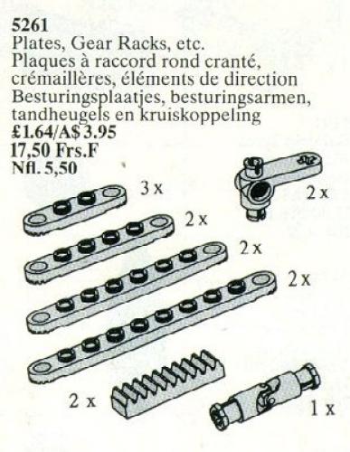 Plates, Gear Racks, etc.