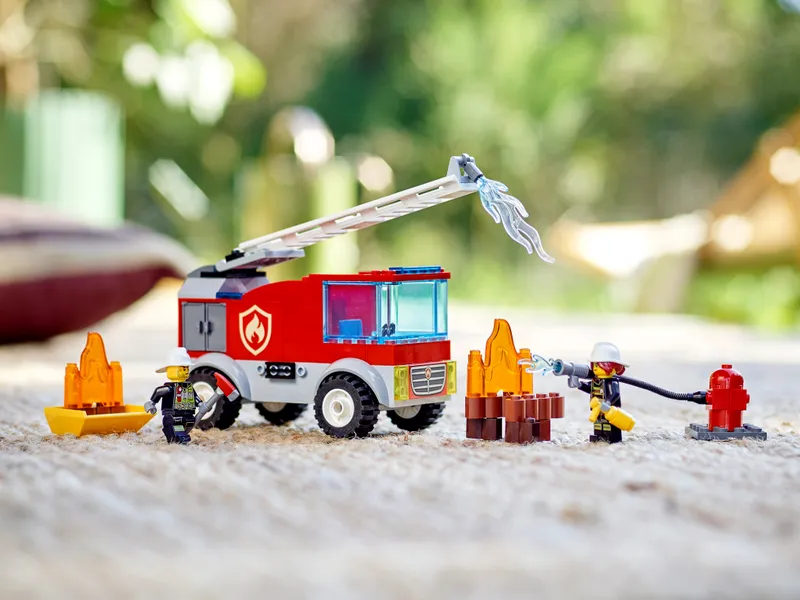 Fire Ladder Truck
