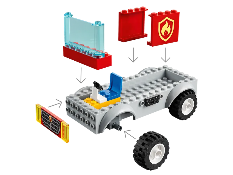 Fire Ladder Truck