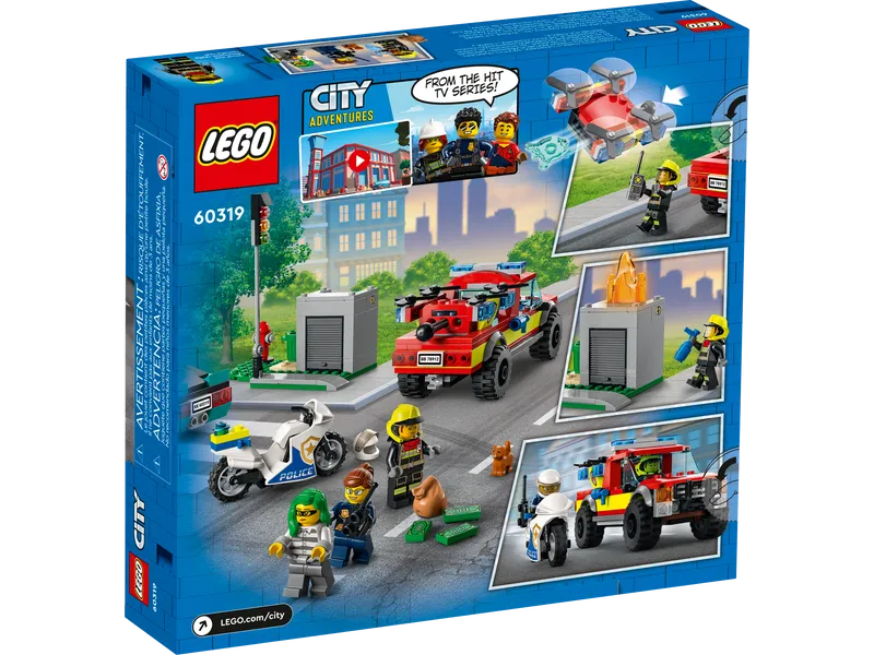 Fire Rescue &amp; Police Chase