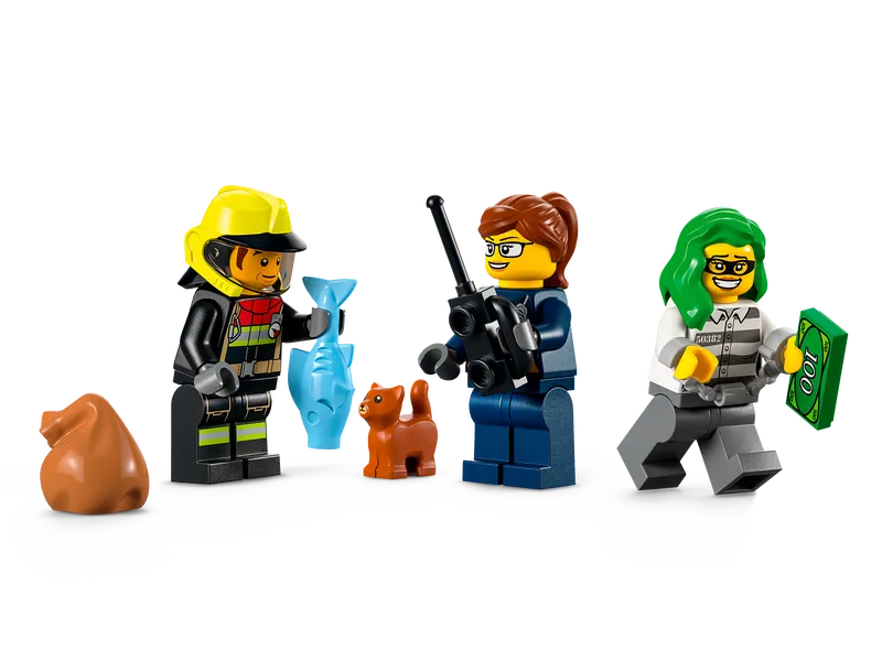 Fire Rescue &amp; Police Chase