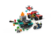 Fire Rescue &amp; Police Chase