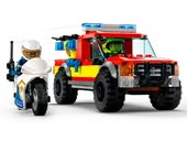 Fire Rescue &amp; Police Chase