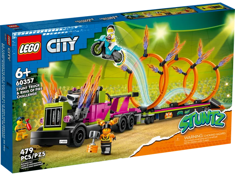 Stunt Truck &amp; Ring of Fire Challenge