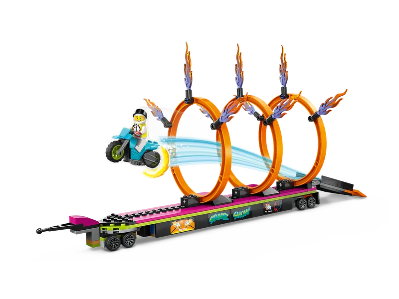 Stunt Truck &amp; Ring of Fire Challenge