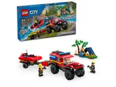 4x4 Fire Engine with Rescue Boat