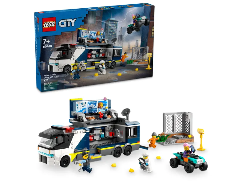 Police Mobile Crime Lab Truck