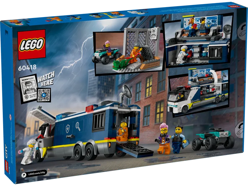 Police Mobile Crime Lab Truck
