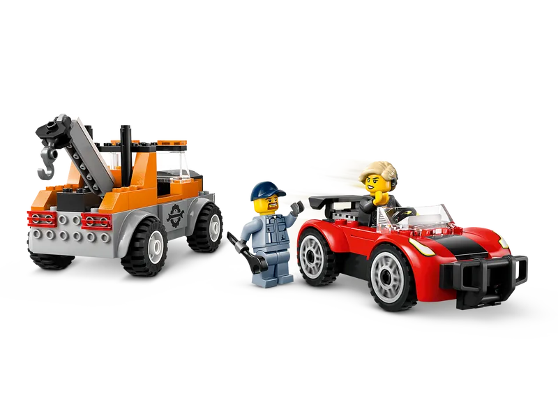 Tow Truck and Sports Car Repair