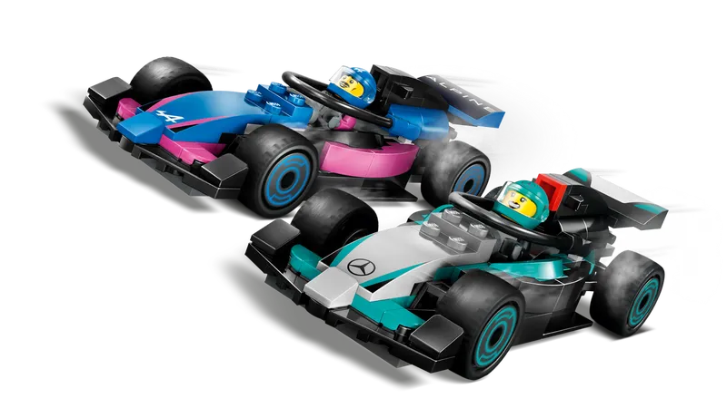 F1 Garage &amp; Mercedes-AMG &amp; Alpine Cars