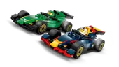 F1 Truck with RB20 &amp; AMR24 F1 Cars