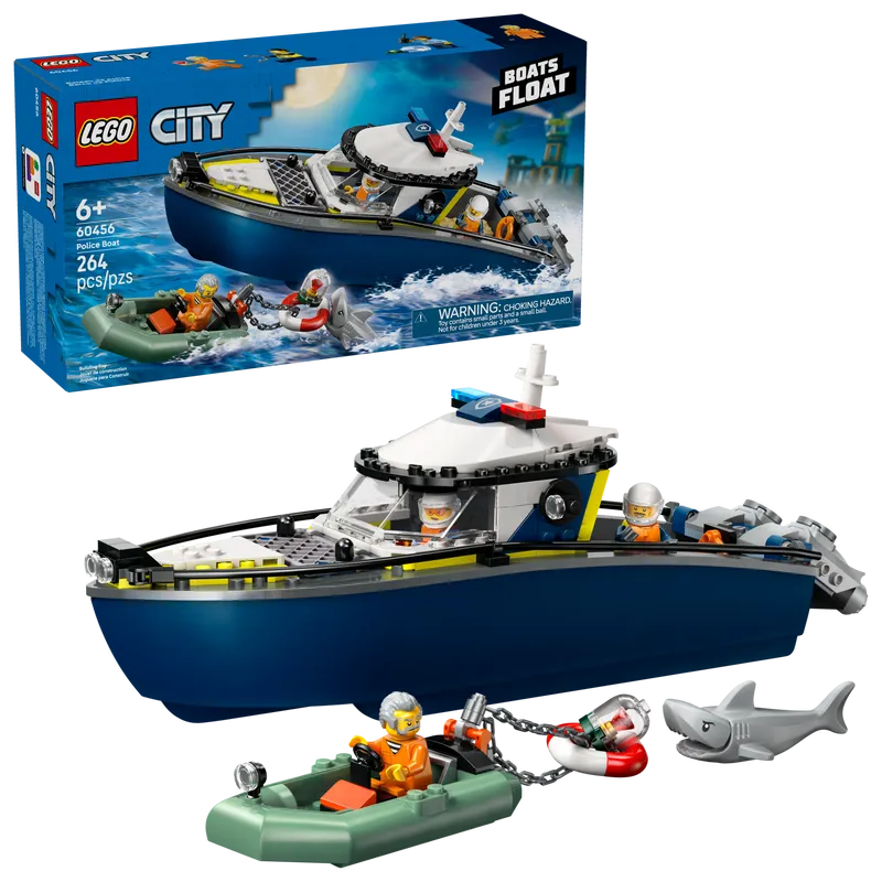 Police Boat Chase