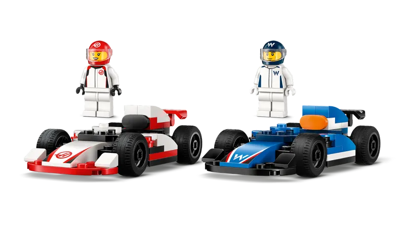F1 Williams Racing &amp; Haas F1 Race Cars