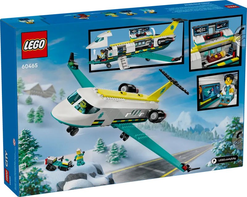 Emergency Air Ambulance Airplane