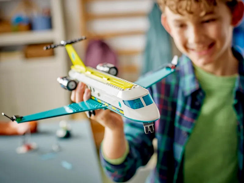 Emergency Air Ambulance Airplane