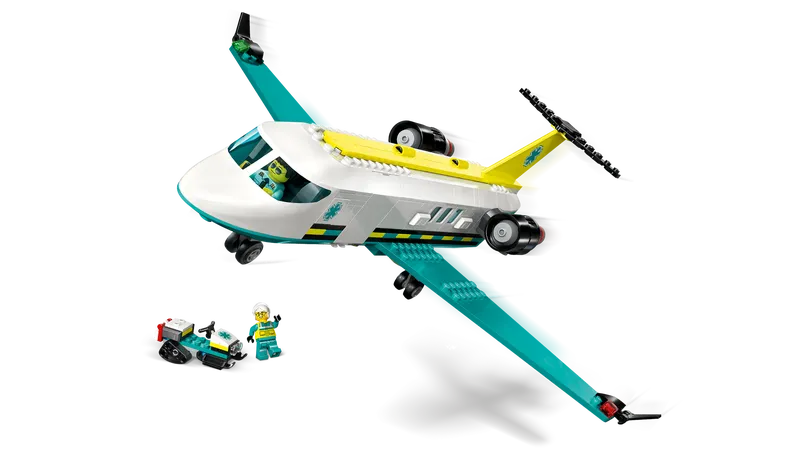 Emergency Air Ambulance Airplane