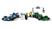 F1 Grid with VCARB &amp; Sauber Race Cars