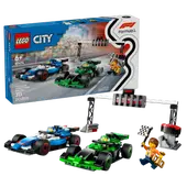 F1 Grid with VCARB &amp; Sauber Race Cars