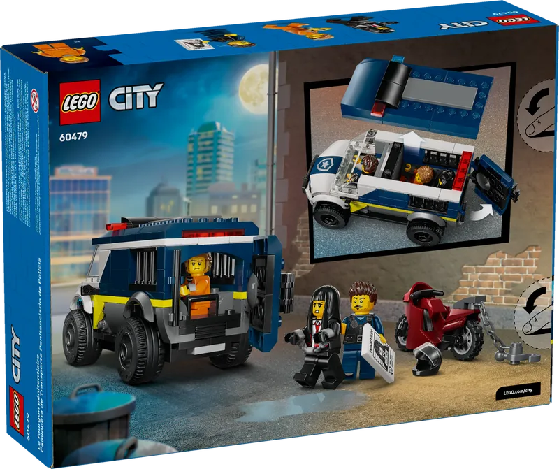 Police Prisoner Transport Van