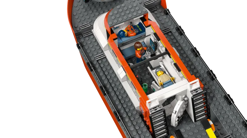 Coast Guard Rescue Boat &amp; Helicopter