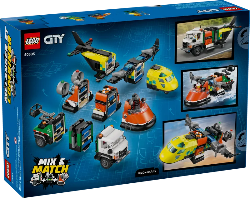 Airplane, Service Truck &amp; Hovercraft Remix