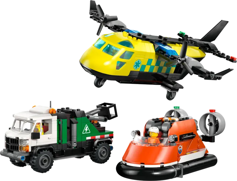 Airplane, Service Truck &amp; Hovercraft Remix