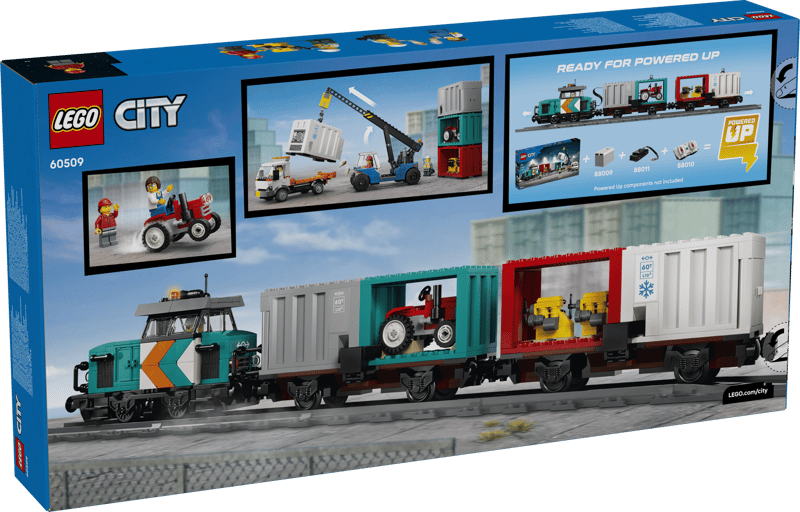Harbor Freight Train with Crane &amp; Truck
