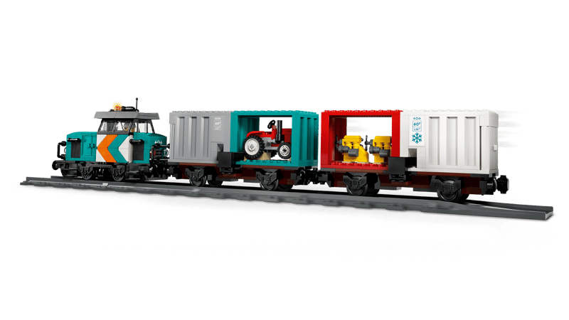 Harbor Freight Train with Crane &amp; Truck