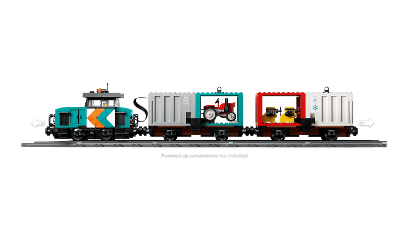 Harbor Freight Train with Crane &amp; Truck