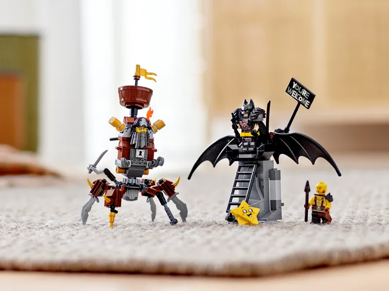 Battle-Ready Batman and MetalBeard