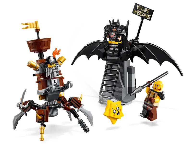 Battle-Ready Batman and MetalBeard