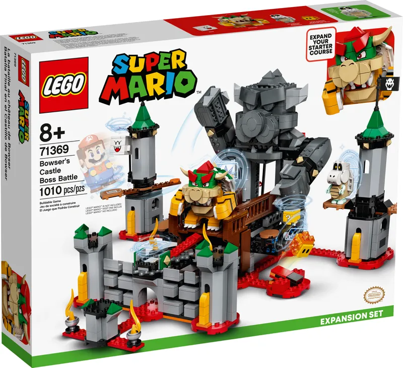 Bowser's Castle Boss Battle Expansion Set