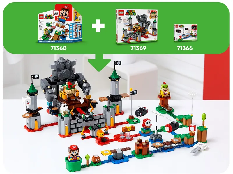 Bowser's Castle Boss Battle Expansion Set