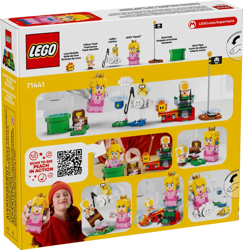 Adventures with Interactive LEGO Peach