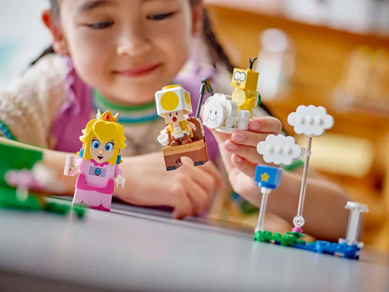 Adventures with Interactive LEGO Peach