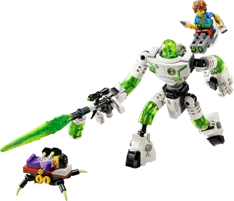 Mateo and Z-Blob the Robot