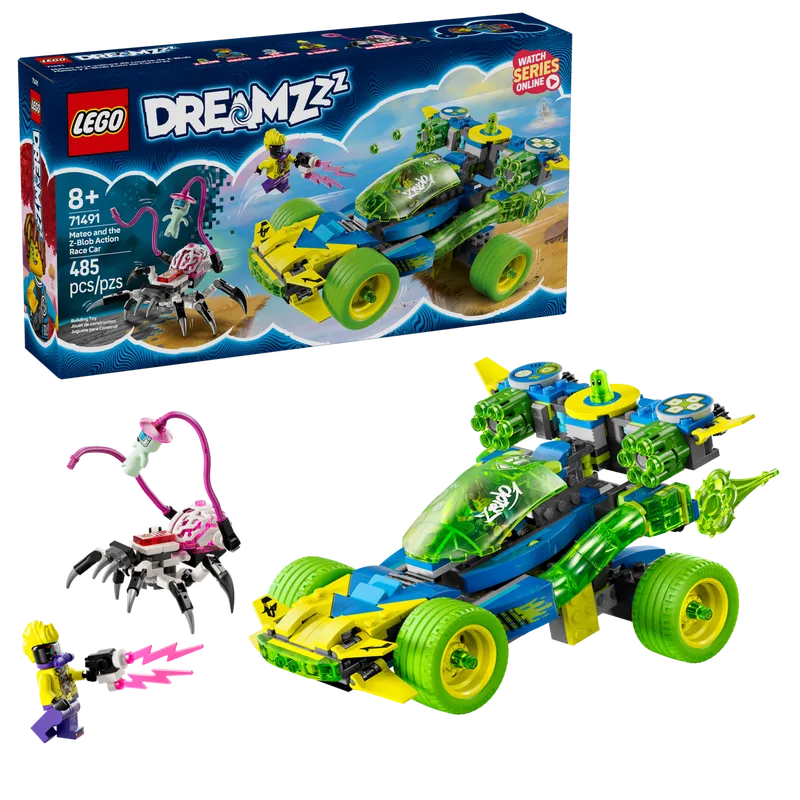 Mateo and the Z-Blob Action Race Car