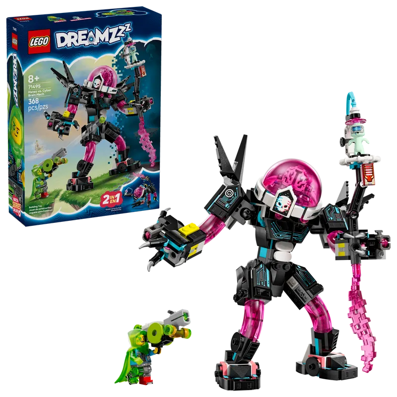 Mateo vs. Cyber Brain Mech