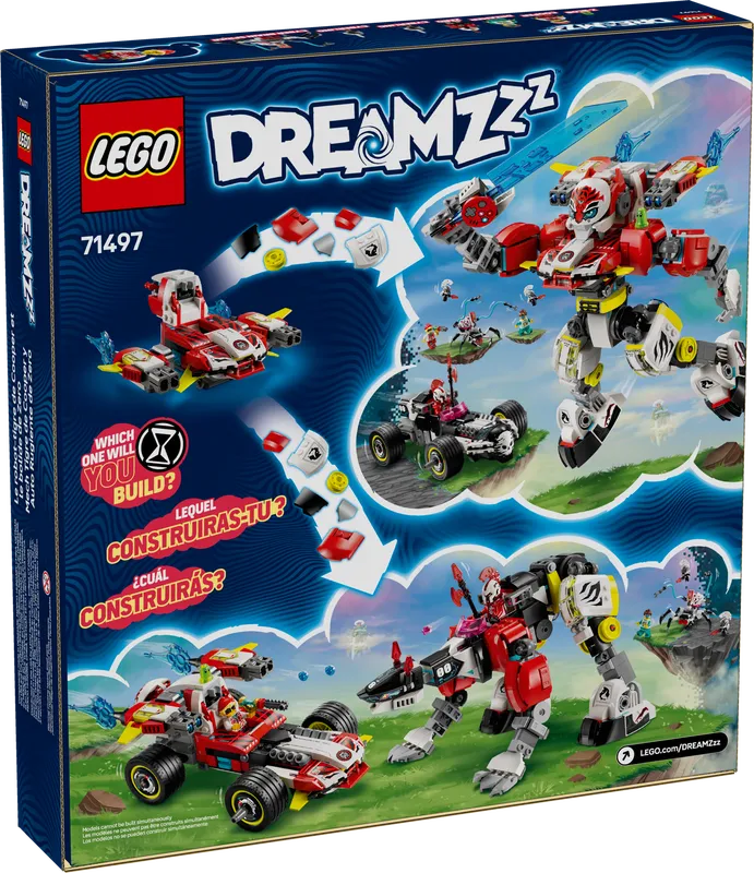 Cooper's Tiger Mech &amp; Zero's Hot Rod Car