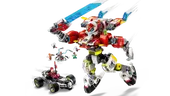 Cooper's Tiger Mech &amp; Zero's Hot Rod Car