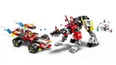 Cooper's Tiger Mech &amp; Zero's Hot Rod Car