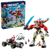 Cooper's Tiger Mech &amp; Zero's Hot Rod Car
