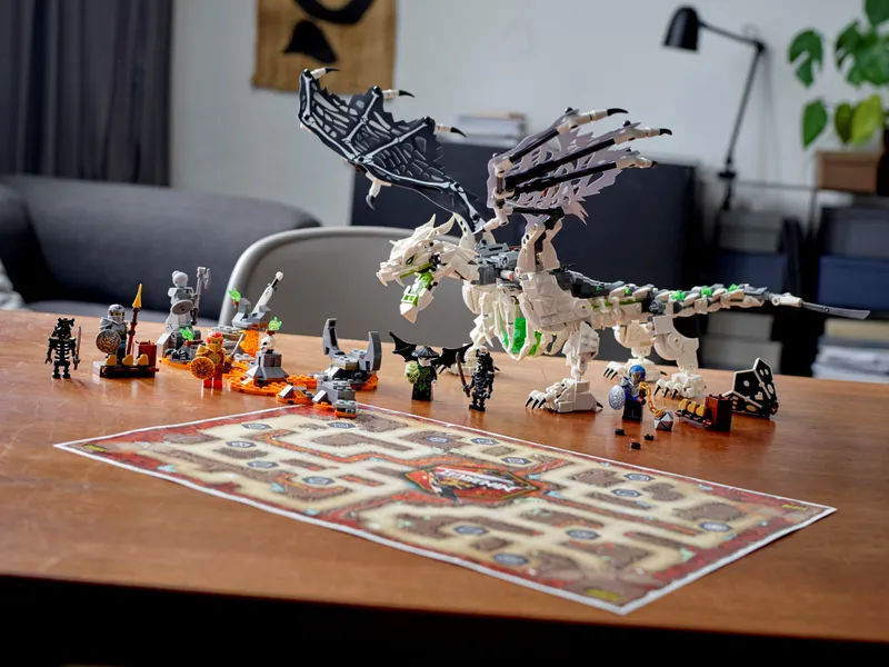 Skull Sorcerer's Dragon