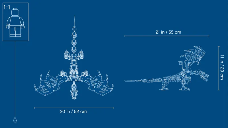 Skull Sorcerer's Dragon