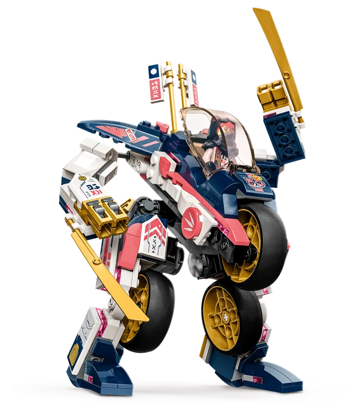 Sora's Transforming Mech Bike Racer
