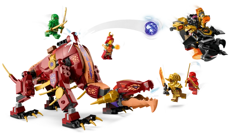 Heatwave Transforming Lava Dragon