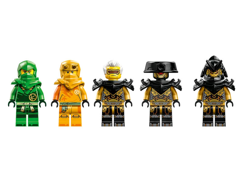 Lloyd and Arin's Ninja Team Mechs