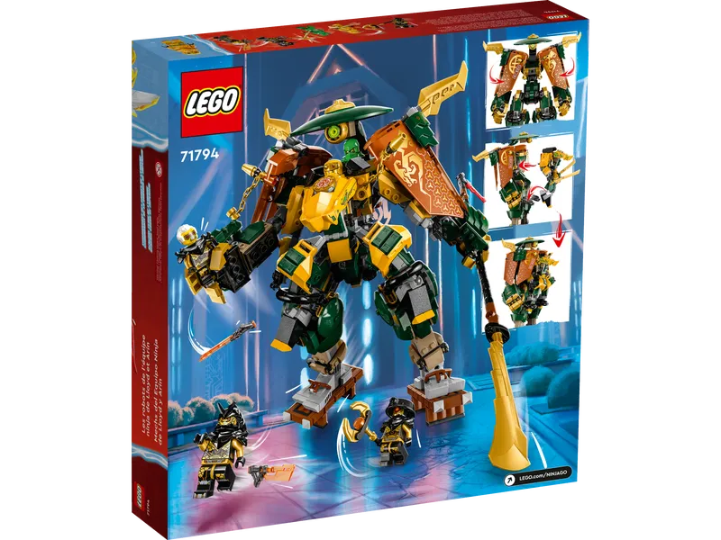 Lloyd and Arin's Ninja Team Mechs